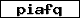 Verification code