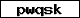 Verification code