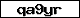 Verification code