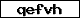 Verification code