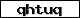 Verification code