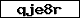 Verification code