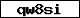 Verification code