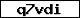 Verification code