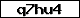 Verification code