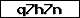 Verification code