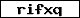 Verification code