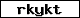 Verification code