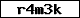 Verification code