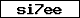 Verification code