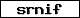 Verification code