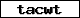 Verification code