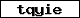 Verification code