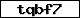 Verification code