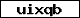 Verification code