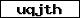 Verification code
