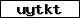 Verification code