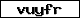 Verification code