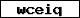 Verification code