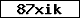 Verification code