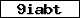 Verification code