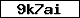 Verification code