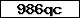 Verification code