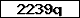 Verification code