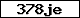 Verification code