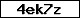 Verification code