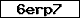 Code de vérification