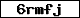 Code de vérification