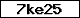Verification code