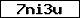 Verification code