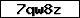 Verification code