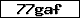 Verification code