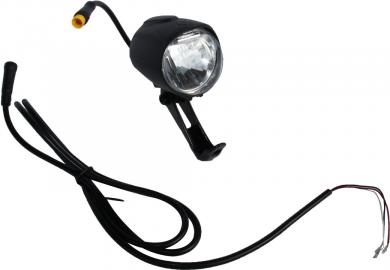 LED front light black 12V 