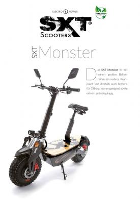 Werbeflyer DIN A5 (50er Pack) SXT Monster