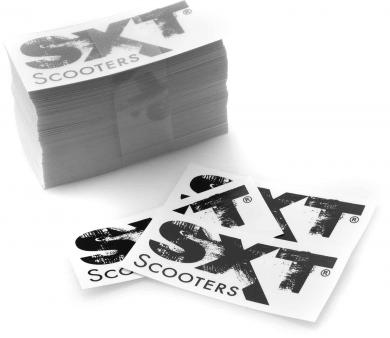 Autocollant SXT-Scooters (lot de 250) 