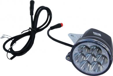 Feu avant LED, feu avant noir 36V