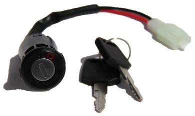 Schlüsselschalter, Zündschloss ohne Licht (2-polig)