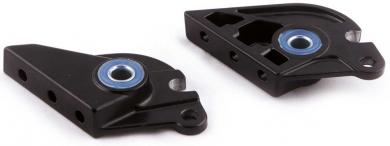 Front folding mechanism cover black