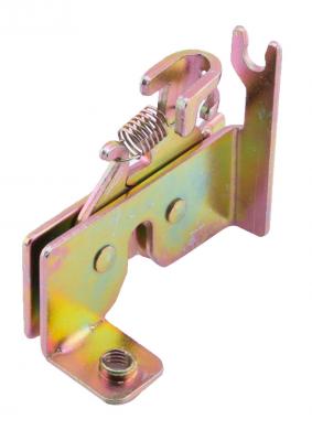 Plaque de verrouillage pour le compartiment du casque 