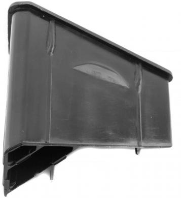 Abdeckung Hinterradachse links