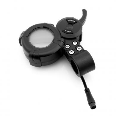 Bordcomputer mit Gashebel 60V 