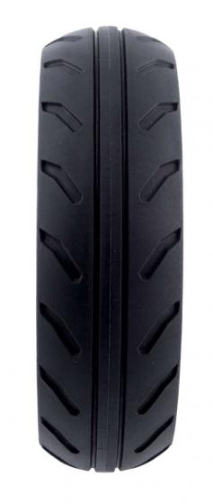 Rear wheel with rim 